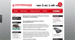 Desktop Screenshot of hueffermann-krandienst.de